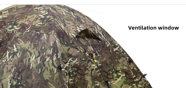 Cheap Goat Tents Mobi Garden 2 3Person Camping Tent Outdoor Ultralight Tent Double Layer Rainproof Windproof Hiking Travel Upgraded Camouflage   